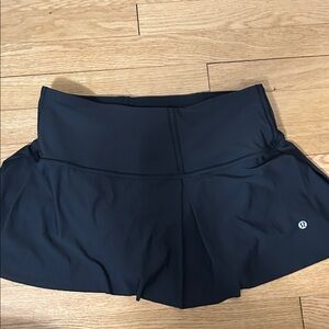 lululemon athletica Women's Black Skirt